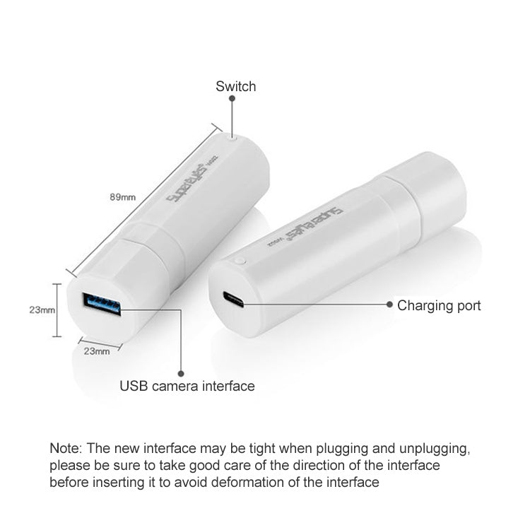 Supereyes W002 USB Digital Endoscope Mobile Phone Tablet WIFI HD Video Transmission Box - Ear Care Tools by Supereyes | Online Shopping South Africa | PMC Jewellery