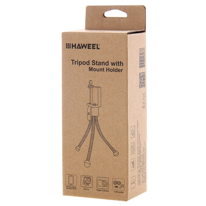 [HK Warehouse] HAWEEL Flexible Octopus Tripod Holder Clip - Desktop Holder by HAWEEL | Online Shopping South Africa | PMC Jewellery