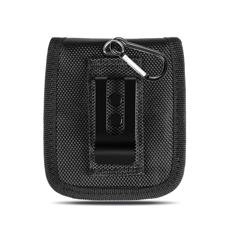 HAWEEL Flip Phone Nylon Cloth Belt Clip Carrying Pouch Bag (Black) -  by HAWEEL | Online Shopping South Africa | PMC Jewellery