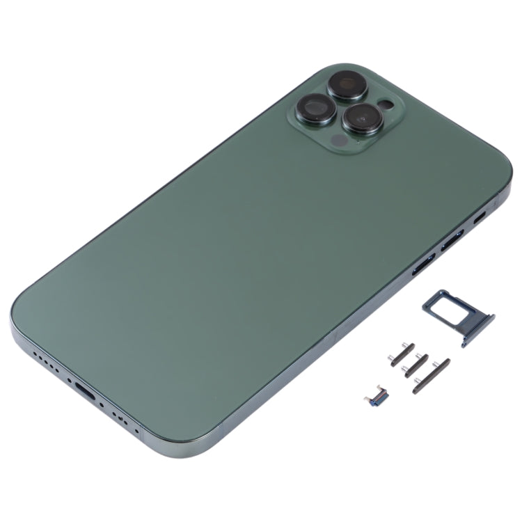 Electroplated Frame Back Housing Cover with Appearance Imitation of iP13 Pro for iPhone 11(Green) - Back Cover by PMC TechLife | Online Shopping South Africa | PMC TechLife | Buy Now Pay Later Mobicred
