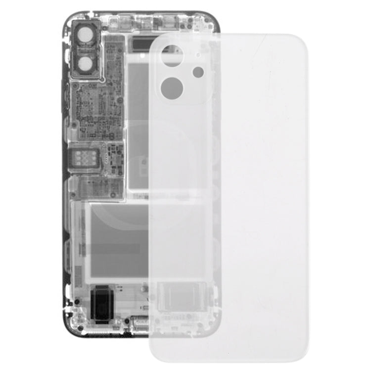 Transparent Glass Battery Back Cover for iPhone 11(Transparent) - Back Cover by PMC Jewellery | Online Shopping South Africa | PMC Jewellery