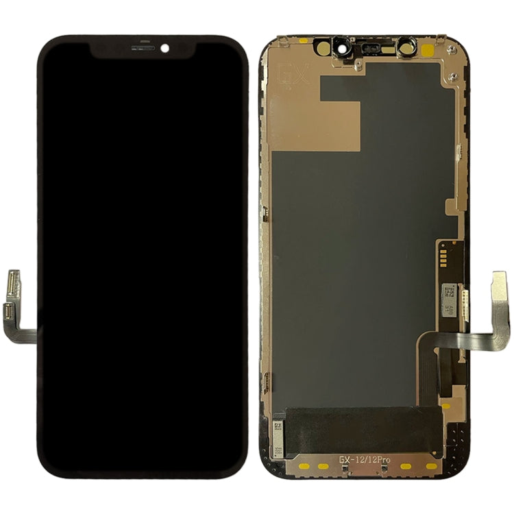 GX OLED LCD Screen for iPhone 12 / 12 Pro with Digitizer Full Assembly - free shipping - PMC TechLife - Order now!