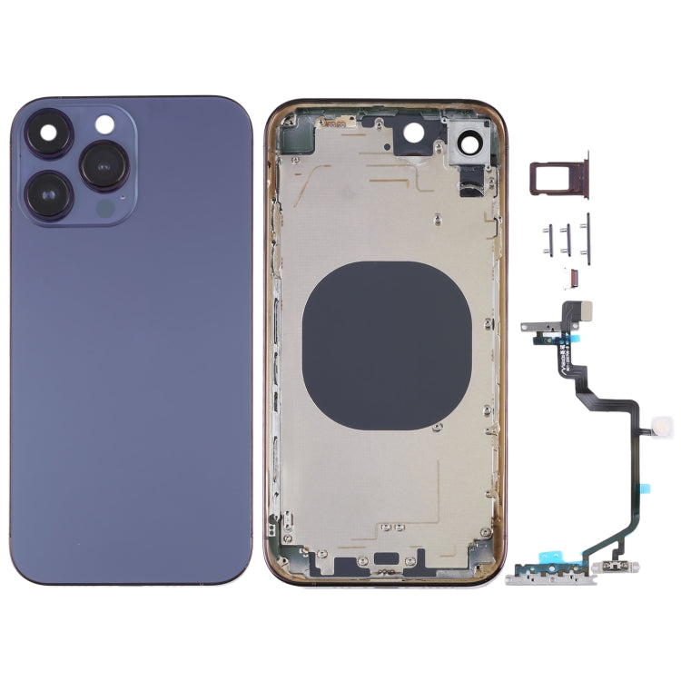 Back Housing Cover with Appearance Imitation of iP14 Pro for iPhone XR(Purple) - free shipping - PMC TechLife - Order now!