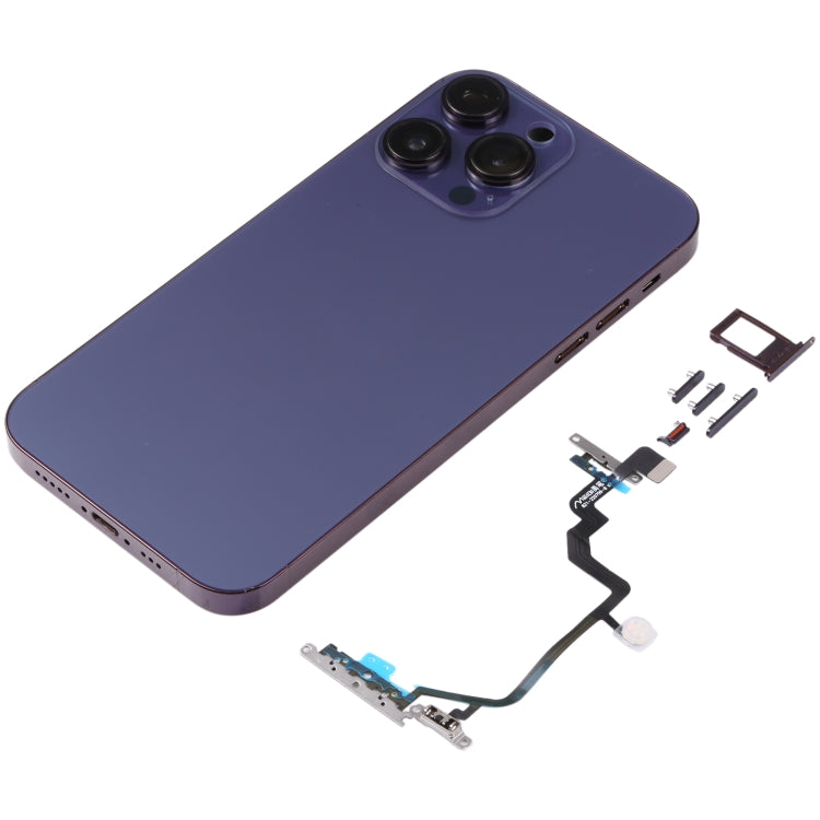 Back Housing Cover with Appearance Imitation of iP14 Pro for iPhone XR(Purple) - free shipping - PMC TechLife - Order now!