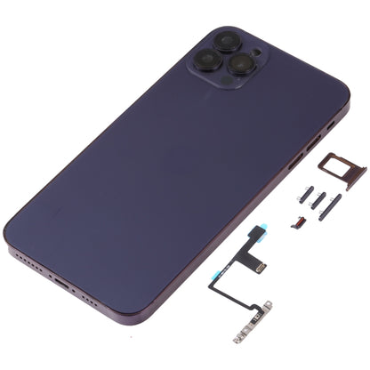 Back Housing Cover with Appearance Imitation of iP14 Pro Max for iPhone XR(Purple) - Back Cover by PMC Jewellery | Online Shopping South Africa | PMC Jewellery