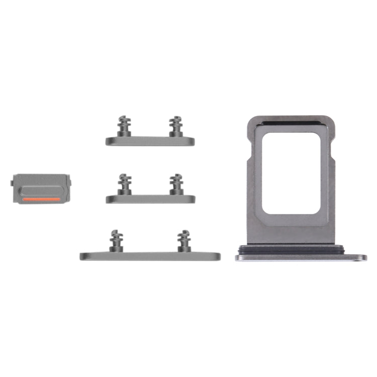 SIM Card Tray + SIM Card Tray + Side Keys for iPhone 14 Pro Max (Black) -  by PMC TechLife | Online Shopping South Africa | PMC TechLife
