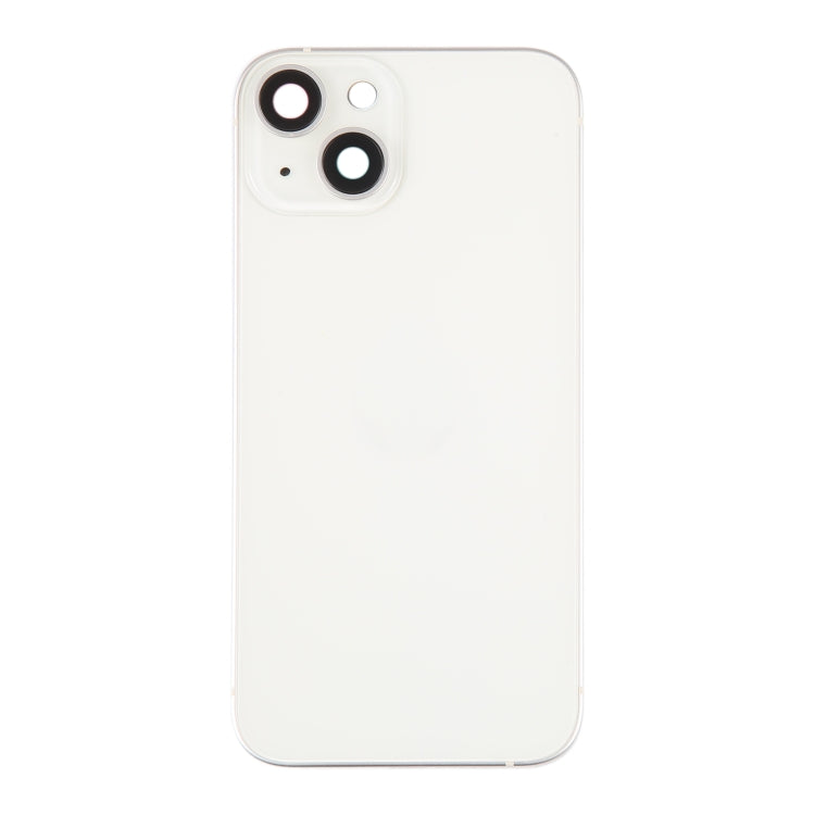 For iPhone 14 Battery Back Cover with Middle Frame / Side Keys(Gold) - Back Cover by PMC TechLife | Online Shopping South Africa | PMC TechLife | Buy Now Pay Later Mobicred