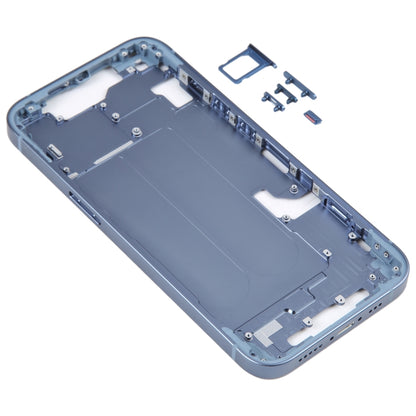 For iPhone 14 Middle Frame with Side Keys (Blue) -  by PMC Jewellery | Online Shopping South Africa | PMC Jewellery