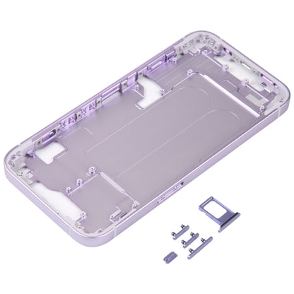 For iPhone 14 Middle Frame with Side Keys (Purple) -  by PMC Jewellery | Online Shopping South Africa | PMC Jewellery