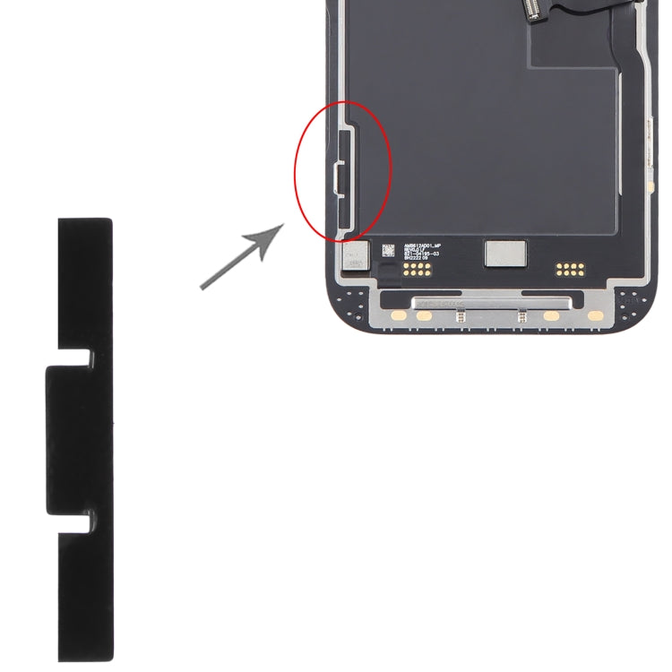 100/Set LCD Bracket Side Adhesive Stickers For iPhone 14 Pro Max / 14 Pro - free shipping - PMC TechLife - Order now!