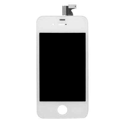 10 PCS Digitizer Assembly (LCD + Frame + Touch Pad) for iPhone 4S(White) - iPhone 4/4S Parts by PMC Jewellery | Online Shopping South Africa | PMC Jewellery