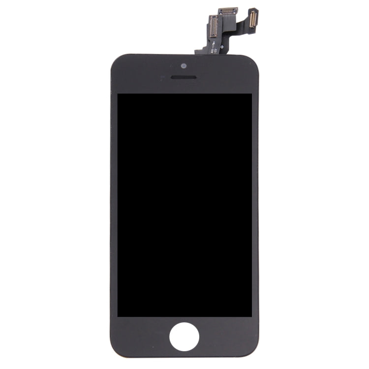 10 PCS TFT LCD Screen for iPhone 5S  Digitizer Full Assembly with Front Camera (Black) - iPhone 5 Parts by PMC Jewellery | Online Shopping South Africa | PMC Jewellery