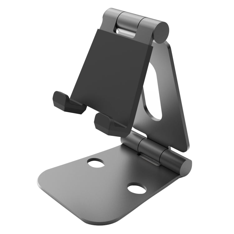 Universal Aluminum Alloy Foldable Adjustable Holder Stand, for iPad, Samsung, Lenovo, Sony, and other Tablet(Black) - Desktop Holder by PMC TechLife | Online Shopping South Africa | PMC TechLife
