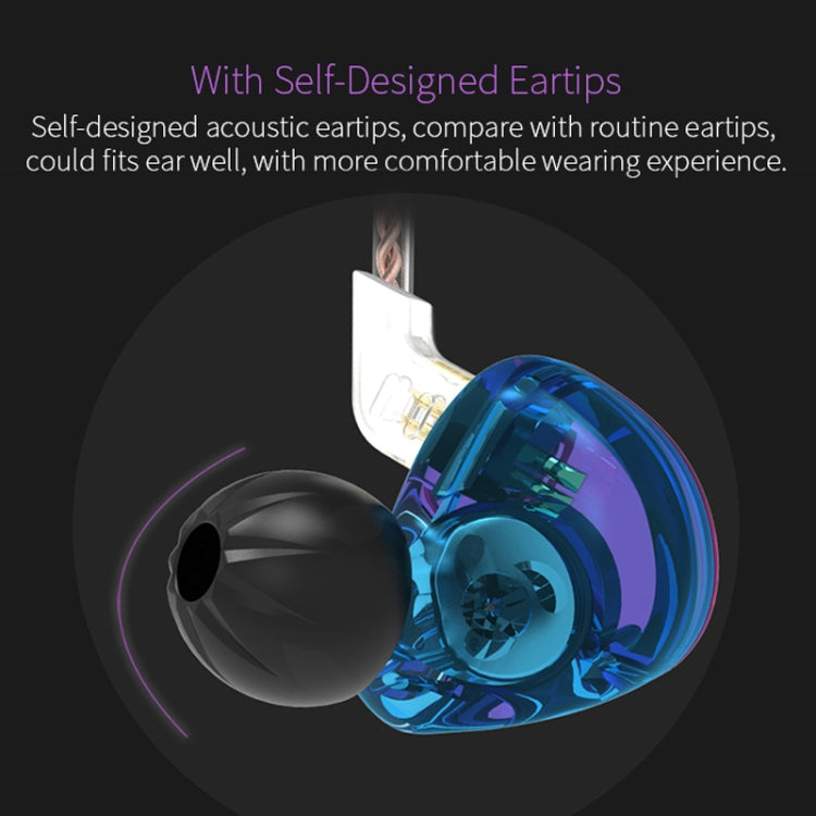 KZ ZST Circle Iron In-ear Mega Bass MP3 Dual Unit Earphone without Microphone (Carbon Fiber Black) - free shipping - PMC TechLife - Order now!