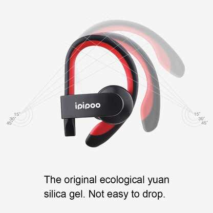 ipipoo iL98BL Ear-hung Bluetooth Headset(Yellow) - Neck-mounted Earphone by ipipoo | Online Shopping South Africa | PMC Jewellery