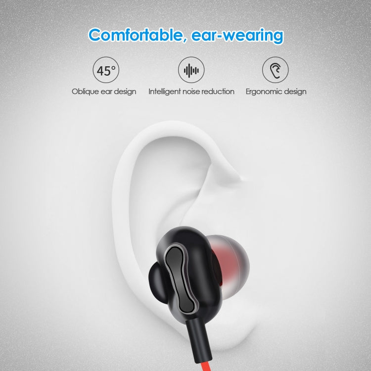 BH-I37 Bluetooth 5.0 Wire-controlled Bluetooth Earphone Built-in High-fidelity Microphone, Support Call(Black) - Bluetooth Earphone by PMC TechLife | Online Shopping South Africa | PMC TechLife