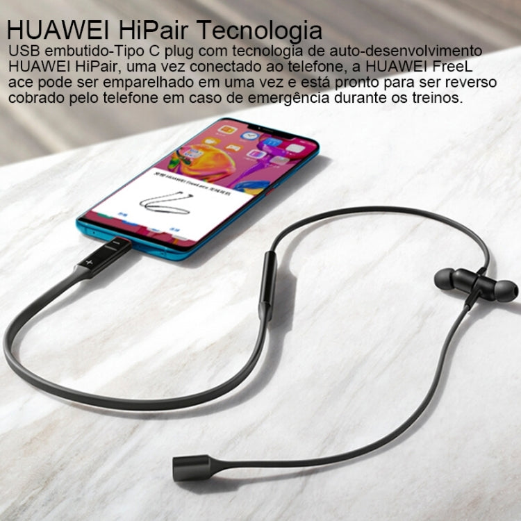 Original Huawei FreeLace CM70-C Bluetooth 5.0 Waterproof Hanging Neck Sports In-ear Bluetooth Headset(Emerald) - Neck-mounted Earphone by Huawei | Online Shopping South Africa | PMC Jewellery