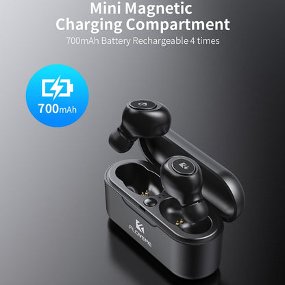FLOVEME Universal Bluetooth 5.0 Earbuds Stereo Headset In-Ear Earphone with Charging Box - Bluetooth Earphone by FLOVEME | Online Shopping South Africa | PMC Jewellery