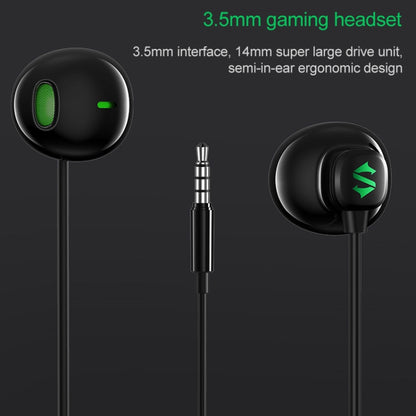 Original Xiaomi Black Shark 3.5mm Wire-controlled Semi-in-ear Gaming Earphone, Support Calls, Cable Length: 1.2m(Black) - Normal Style Earphone by Xiaomi | Online Shopping South Africa | PMC Jewellery