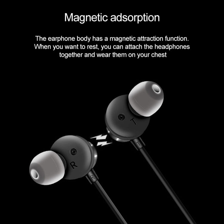 Original Lenovo X1 Magnetic In-Ear Wireless Sports Bluetooth 5.0 Earphone(Black) - Neck-mounted Earphone by Lenovo | Online Shopping South Africa | PMC Jewellery