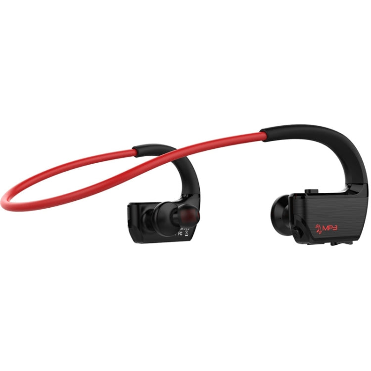 J2 Bluetooth 4.2 Binaural Hanging Type Wireless Sports Bluetooth Earphone, Built-in Memory (Red) - Bluetooth Earphone by PMC Jewellery | Online Shopping South Africa | PMC Jewellery