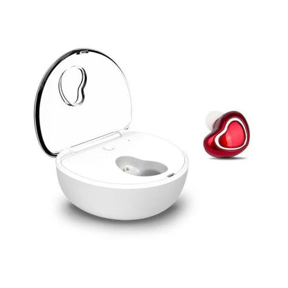 X7 Bluetooth 4.1 Mini Invisible Wireless Sports Bluetooth Earphone with Charging Box (Red) - Bluetooth Earphone by PMC Jewellery | Online Shopping South Africa | PMC Jewellery