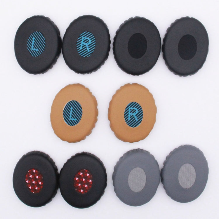 1 Pair For Bose OE2 / OE2i / SoundTrue Headset Cushion Sponge Cover Earmuffs Replacement Earpads(Black Blue) - Earmuff & Pad by PMC TechLife | Online Shopping South Africa | PMC TechLife