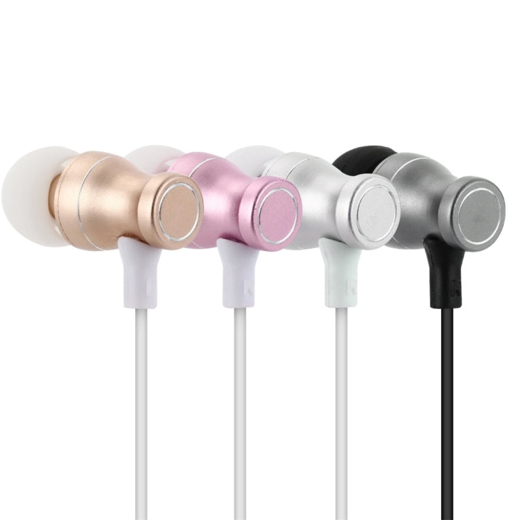 F11 Bluetooth 4.2 Hanging Neck Design Bluetooth Headset, Support Music Play & Switching & Volume Control & Answer(Silver) - Neck-mounted Earphone by PMC TechLife | Online Shopping South Africa | PMC TechLife