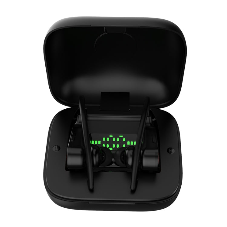 Q83 Wireless Ear-mounted Sports Bluetooth Earphone with Charging Box, Supports Three-screen LED Power Display & Power Bank - Bluetooth Earphone by PMC TechLife | Online Shopping South Africa | PMC TechLife