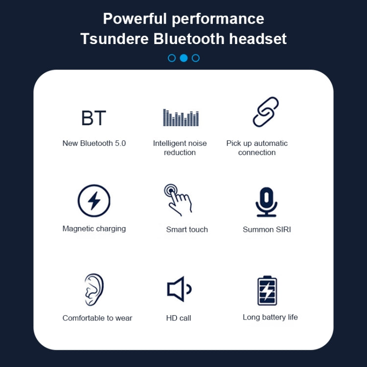 Q83 Wireless Ear-mounted Sports Bluetooth Earphone with Charging Box, Supports Three-screen LED Power Display & Power Bank - Bluetooth Earphone by PMC TechLife | Online Shopping South Africa | PMC TechLife