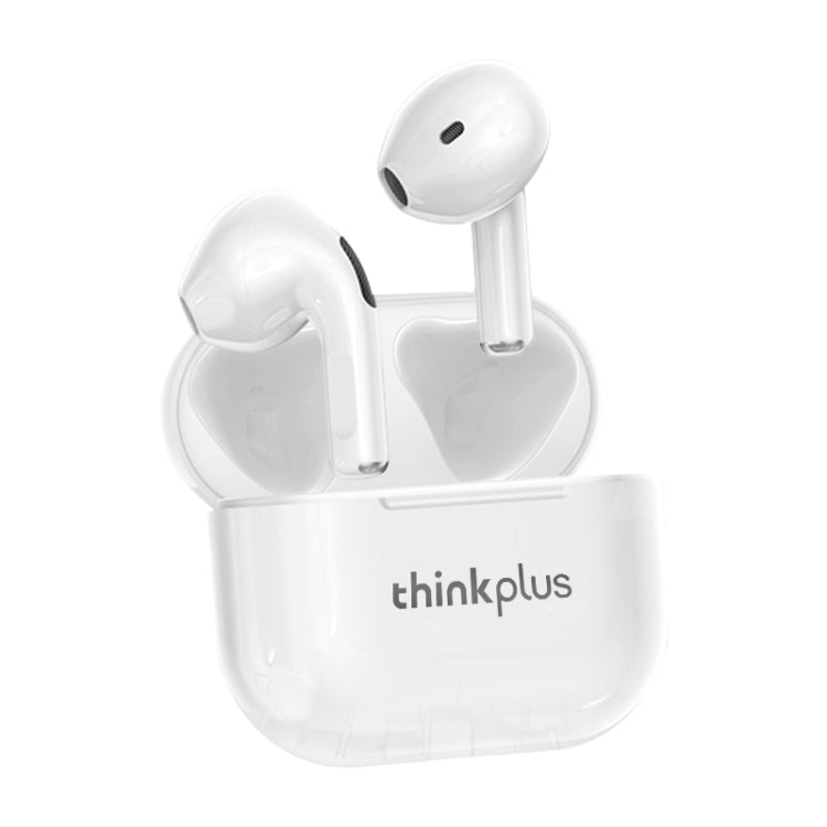 Original Lenovo LivePods LP40 TWS IPX4 Waterproof Bluetooth Earphone with Charging Box, Support Touch & HD Call & Siri & Master-slave Switching (White) - free shipping - PMC TechLife - Order now!