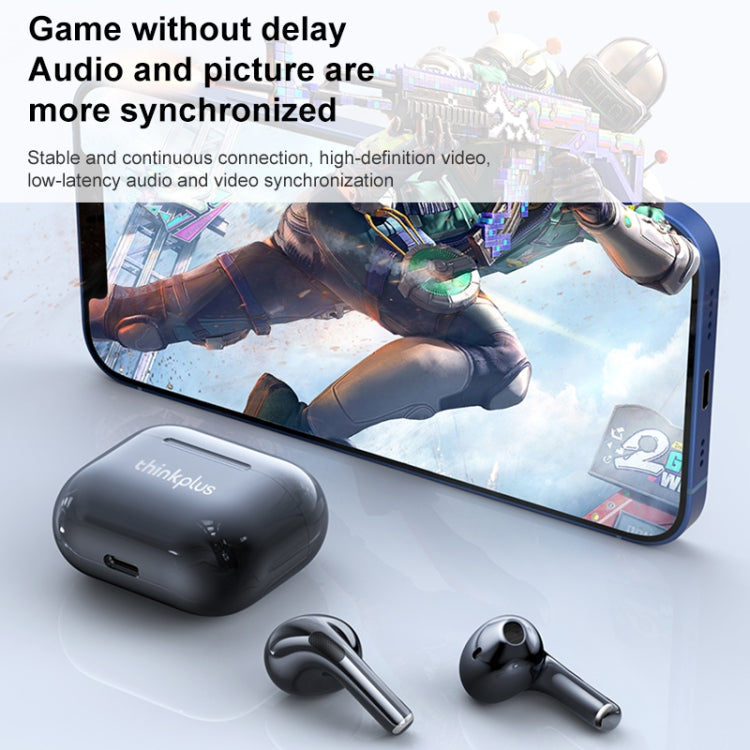 Original Lenovo LivePods LP40 TWS IPX4 Waterproof Bluetooth Earphone with Charging Box, Support Touch & HD Call & Siri & Master-slave Switching (Black) - Bluetooth Earphone by Lenovo | Online Shopping South Africa | PMC Jewellery