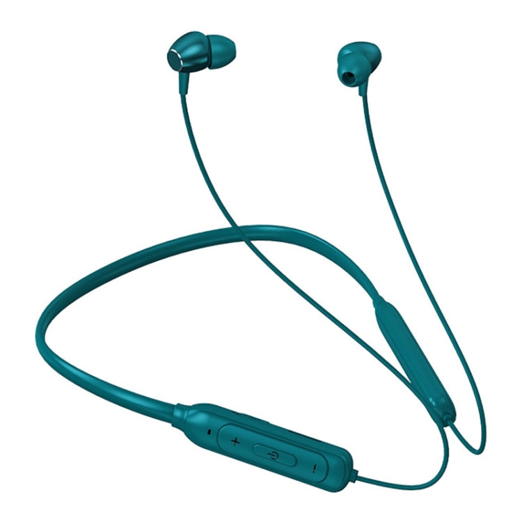 M61 Bluetooth 5.1 Business Sport Magnetic Metal Stereo Neck-mounted Bluetooth Earphone(Navy Blue) - Neck-mounted Earphone by PMC TechLife | Online Shopping South Africa | PMC TechLife