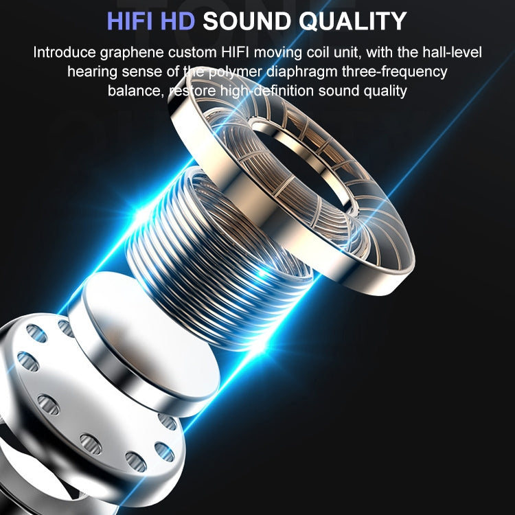 M-B8 Bluetooth 5.0 Mini Invisible In-ear Stereo Wireless Bluetooth Earphone with Charging Box (White) - TWS Earphone by PMC TechLife | Online Shopping South Africa | PMC TechLife
