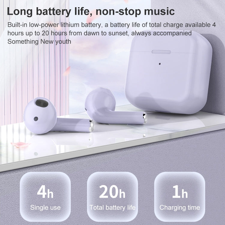 Mijiaer TN22 Bluetooth 5.1 True Wireless Stereo Bluetooth Earphone(White) - TWS Earphone by PMC TechLife | Online Shopping South Africa | PMC TechLife