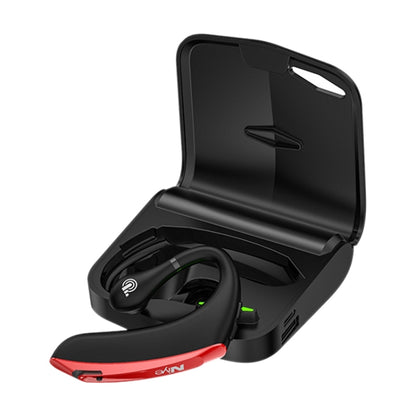 DS800 Bluetooth 5.0 Universal Hanging Ear Style Business Sports Wireless Bluetooth Earphone with Charging Box (Red) - Bluetooth Earphone by PMC Jewellery | Online Shopping South Africa | PMC Jewellery
