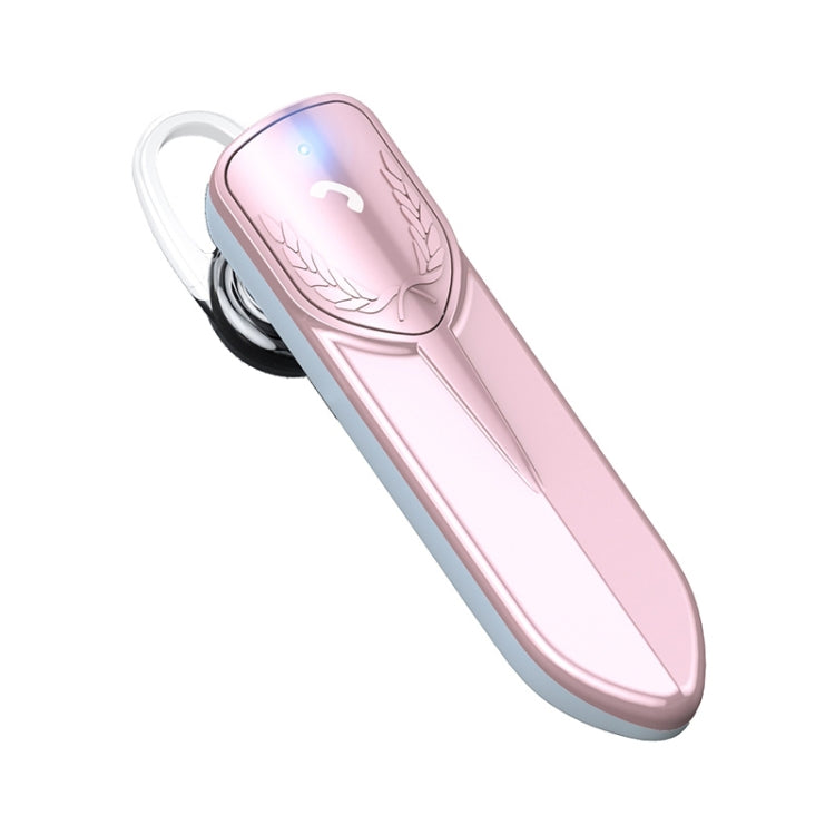 M81 CVC Noise Reduction Unilateral Business Ear-mounted Bluetooth Earphone, Support Siri & One for Two(Rose Gold) - Bluetooth Earphone by PMC TechLife | Online Shopping South Africa | PMC TechLife