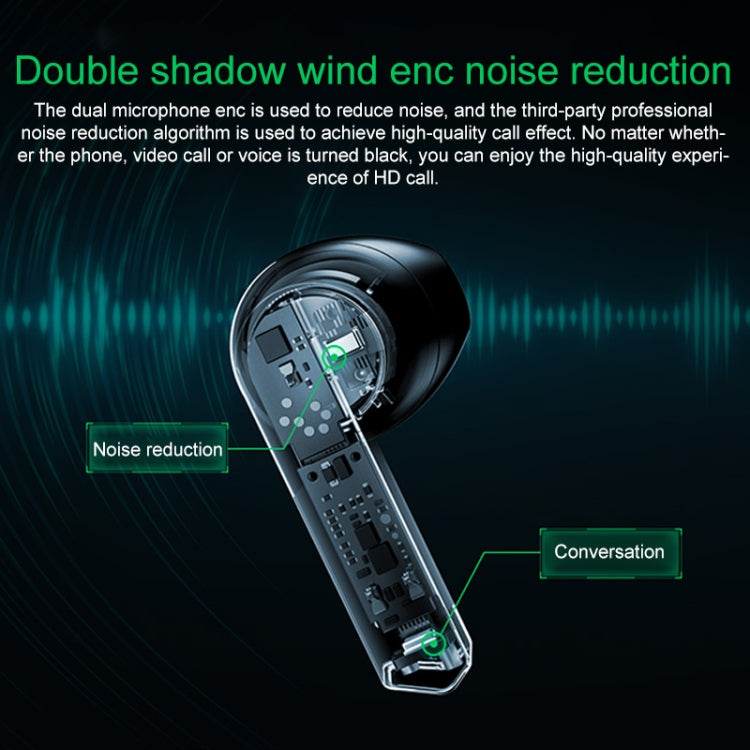 Original Xiaomi Black Shark Noise Reduction True Wireless Bluetooth Earphone (Black) - TWS Earphone by Xiaomi | Online Shopping South Africa | PMC Jewellery