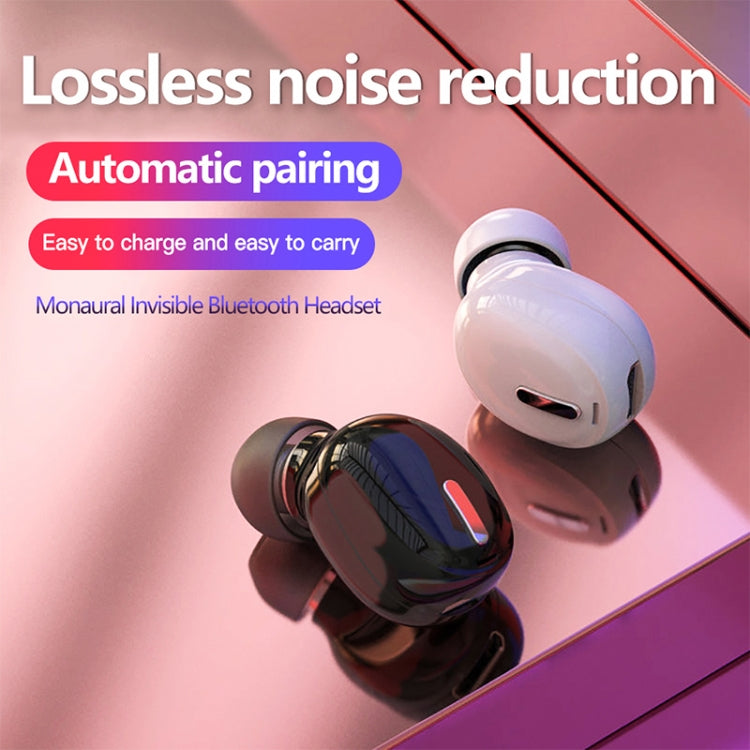 X9 Wireless Bluetooth 5.0 Mini In-Ear Unilateral Earphone(Black) - Bluetooth Earphone by PMC TechLife | Online Shopping South Africa | PMC TechLife