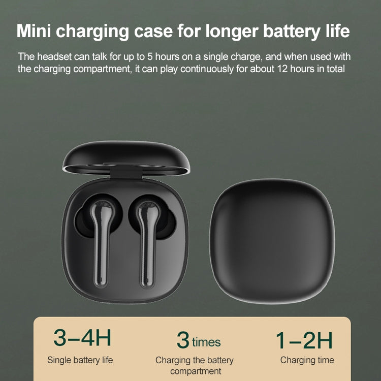 ETE-51 TWS In-Ear Wireless Touch Control Bluetooth 5.0 Sports Earphones (White) - TWS Earphone by PMC TechLife | Online Shopping South Africa | PMC TechLife