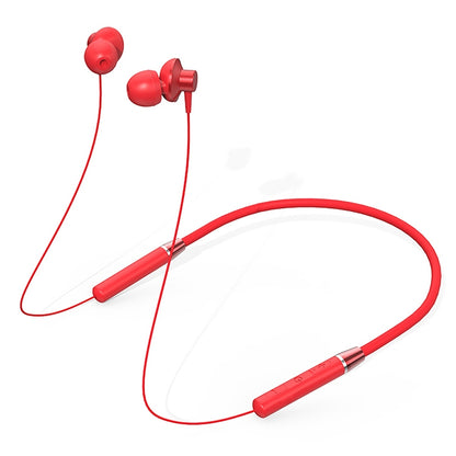 Original Lenovo HE05 Neck-Mounted Magnetic In-Ear Bluetooth Headset(Red) - Neck-mounted Earphone by Lenovo | Online Shopping South Africa | PMC Jewellery