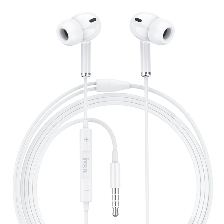 IVON E51 3.5mm In-ear Smart Noise Cancelling Earphone - In Ear Wired Earphone by IVON | Online Shopping South Africa | PMC Jewellery