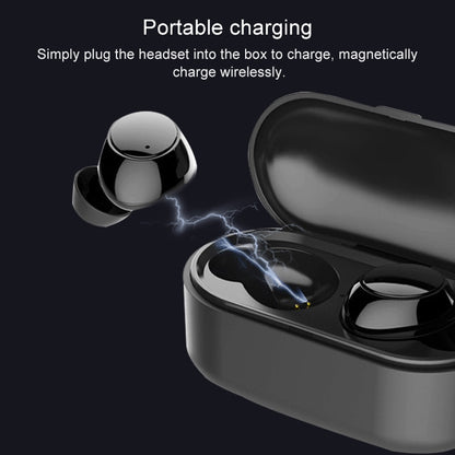 X9S TWS Bluetooth V5.0 Stereo Wireless Earphones with LED Charging Box(White) - TWS Earphone by PMC Jewellery | Online Shopping South Africa | PMC Jewellery