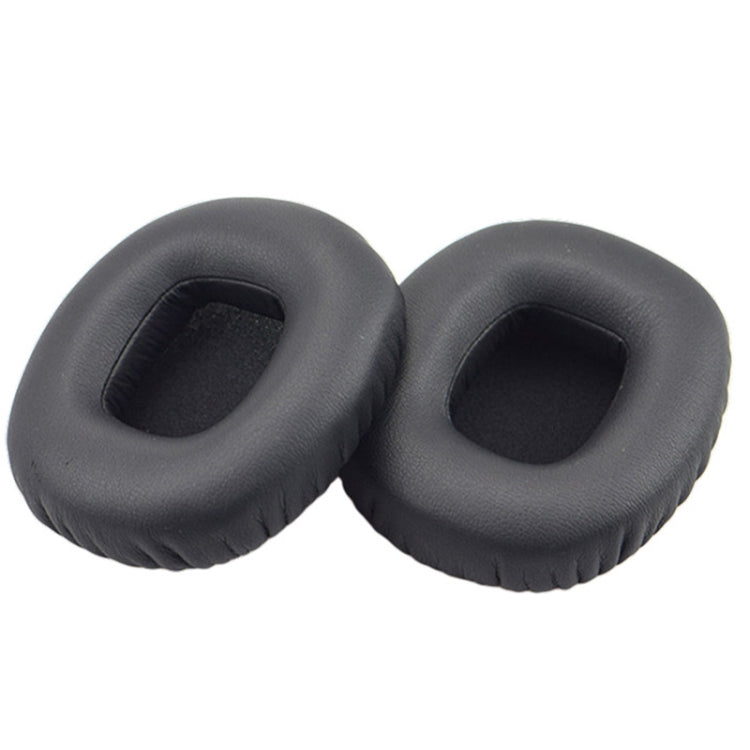 For JBL J55 / J55a / J55i Headphones Imitation Leather + Foam Soft Earphone Protective Cover Earmuffs, One Pair(Black) - Earmuff & Pad by PMC TechLife | Online Shopping South Africa | PMC TechLife