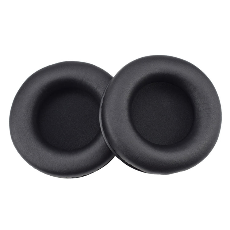For JBL E50BT / Cuffie Synchros S500 & S700 Headphones Imitation Leather + Foam Soft Earphone Protective Cover Earmuffs, One Pair(Black) - Earmuff & Pad by PMC TechLife | Online Shopping South Africa | PMC TechLife