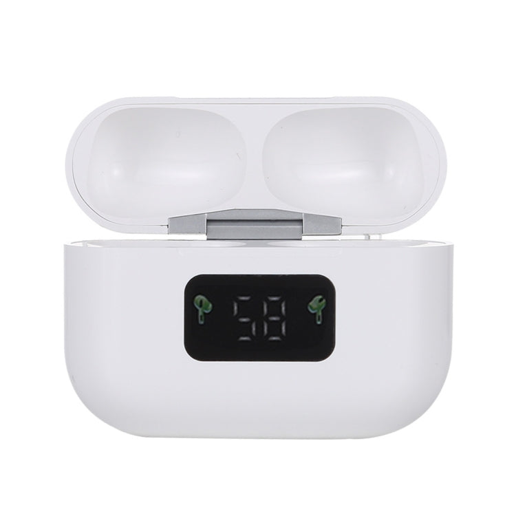 i58 TWS Bluetooth 5.0 Touch Wireless Bluetooth Earphone for IOS System Equipment, with Magnetic Attraction Charging Box & Smart Digital Display, Support Siri(White) - TWS Earphone by PMC Jewellery | Online Shopping South Africa | PMC Jewellery