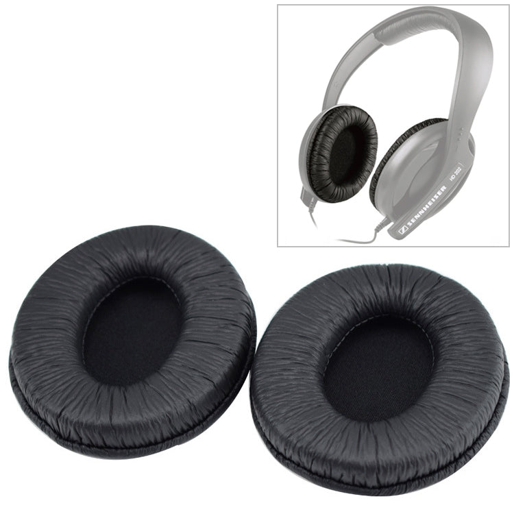 2 PCS For Sennheiser HD202 / HD212 / HD437 / HD447 / HD457 / HD497 Headphone Cushion Sponge Cover Earmuffs Replacement Earpads - Earmuff & Pad by PMC TechLife | Online Shopping South Africa | PMC TechLife | Buy Now Pay Later Mobicred