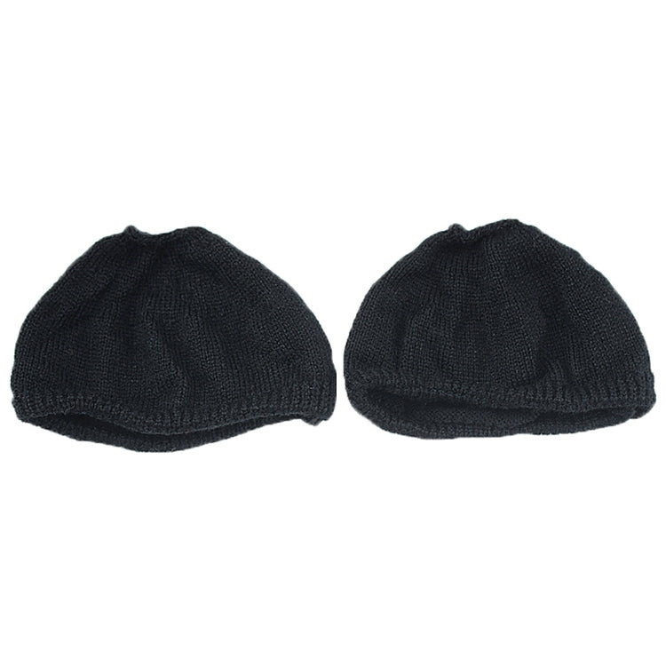2 PCS Knitted Headphone Dustproof Protective Case for Beats Studio2(Black) - Anti-dust & Ear Caps by PMC TechLife | Online Shopping South Africa | PMC TechLife
