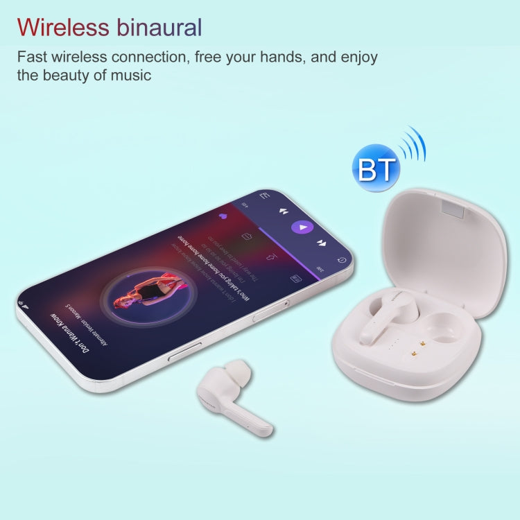 HOPESTAR S11 Bluetooth 5.0 True Wireless Bluetooth Earphone (White) - TWS Earphone by HOPESTAR | Online Shopping South Africa | PMC Jewellery