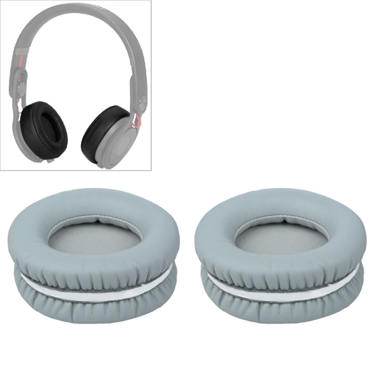 2 PCS For Steelseries Siberia V2 / V1 Frost Blue Grey Protein Leather Cover Headphone Protective Cover Earmuffs - Earmuff & Pad by PMC Jewellery | Online Shopping South Africa | PMC Jewellery